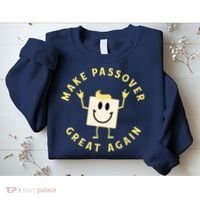Passover Great Again Funny Matzah Jewish Sweatshirt thumb 2