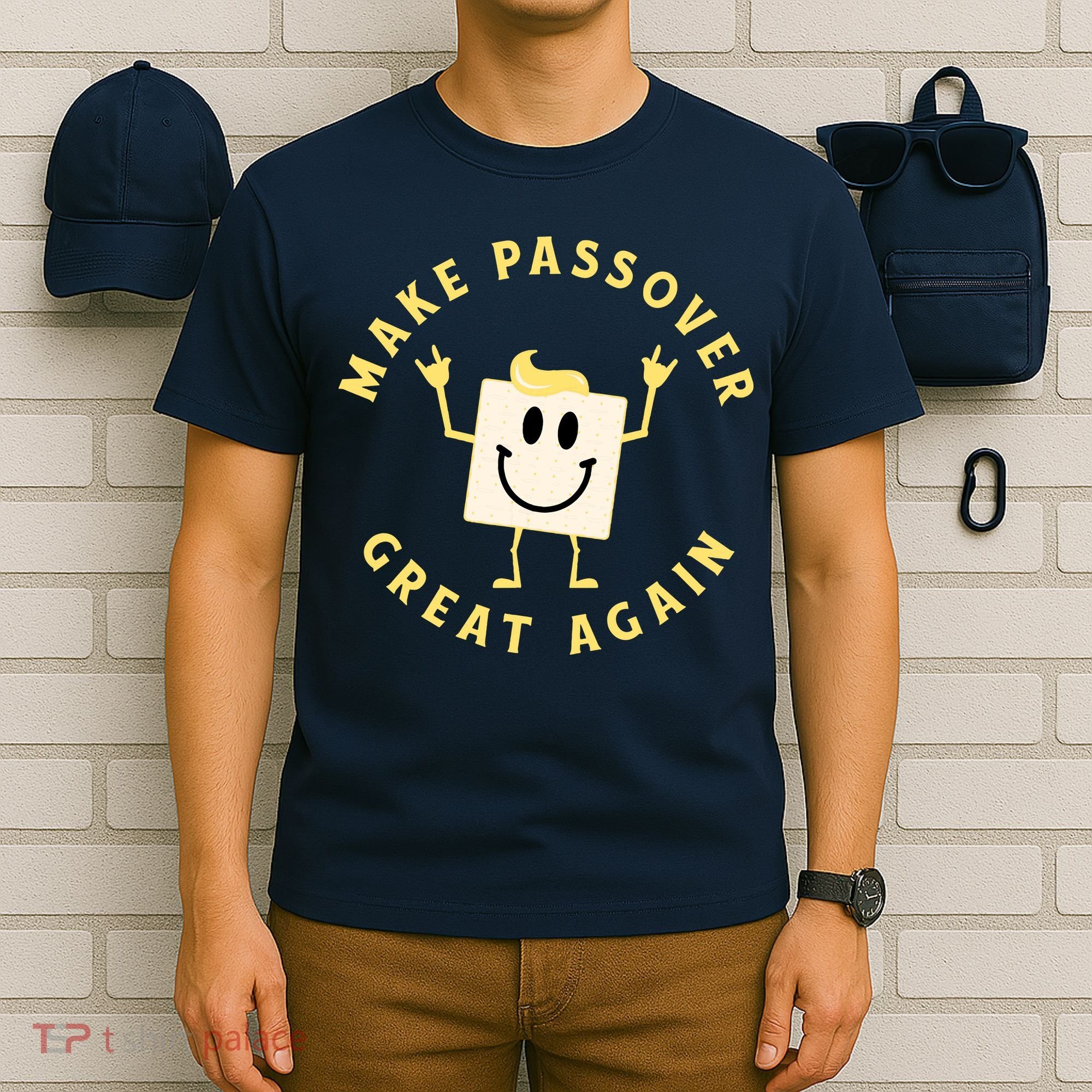 Passover Great Again Funny Matzah Jewish T-Shirt