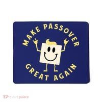 Passover Great Again Funny Matzah Jewish Mousepad thumb 0