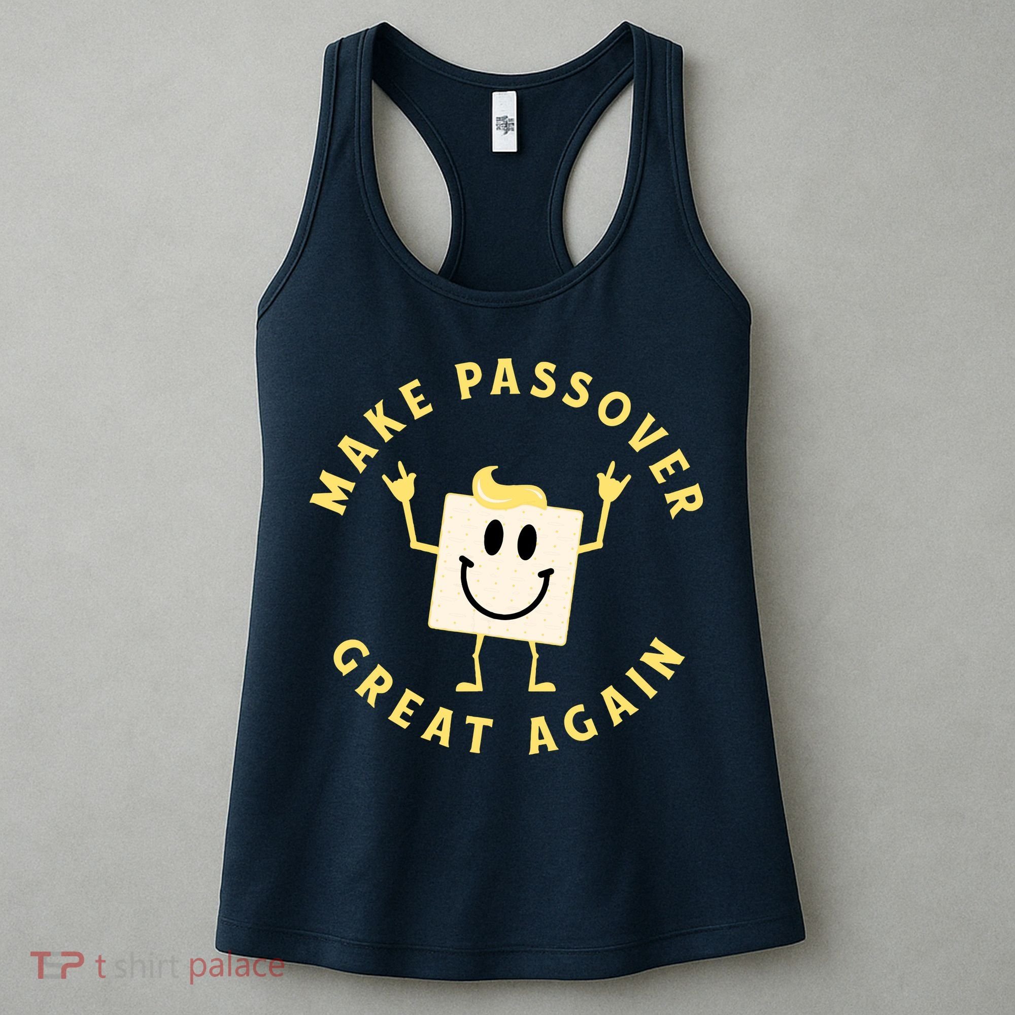 Passover Great Again Funny Matzah Jewish Women's Tank Top