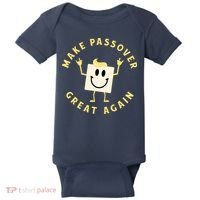 Passover Great Again Funny Matzah Jewish Baby Bodysuit thumb 0