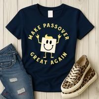 Passover Great Again Funny Matzah Jewish Women's T-Shirt thumb 3