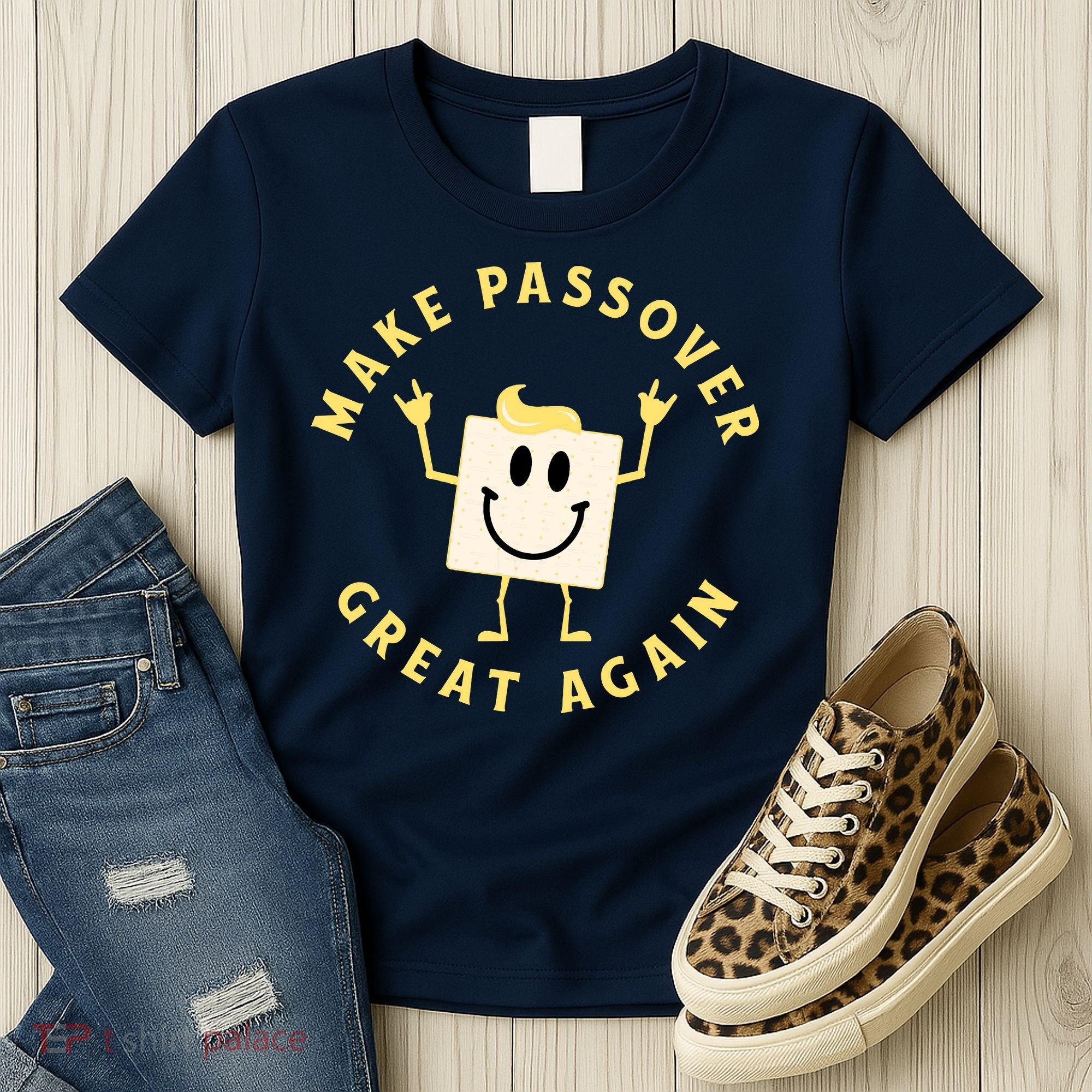 Passover Great Again Funny Matzah Jewish Women's T-Shirt