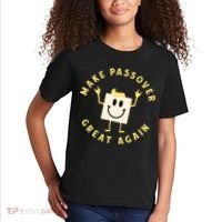 Passover Great Again Funny Matzah Jewish Kids T-Shirt thumb 2