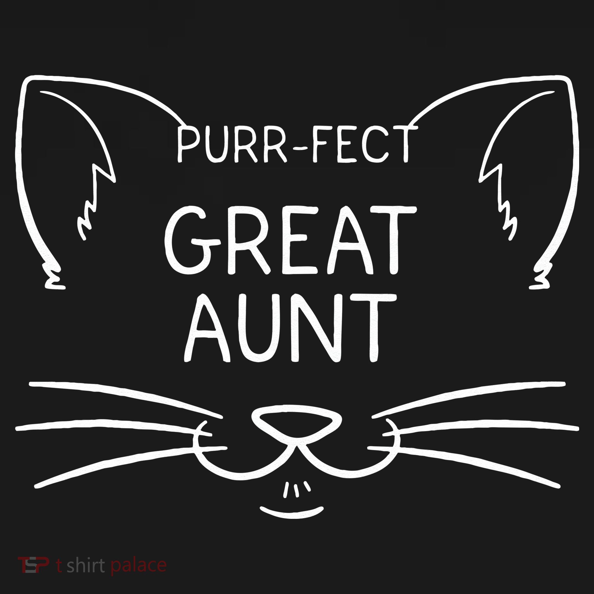 Purrfect Great Aunt Funny Cat Lover Greatauntie Kitty Owner Baby Bodysuit