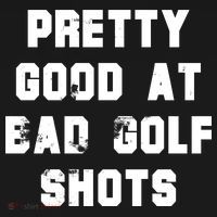 Pretty Good At Bad Golf Shots Toddler Hoodie thumb 2