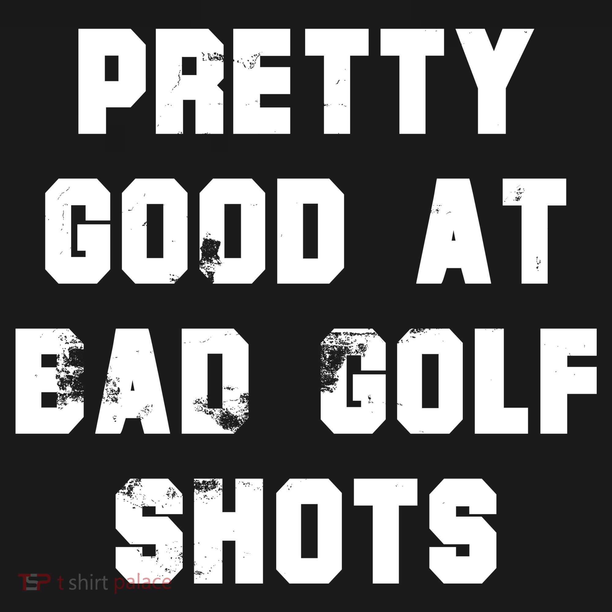Pretty Good At Bad Golf Shots Toddler Hoodie