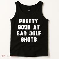Pretty Good At Bad Golf Shots Tank Top thumb 2