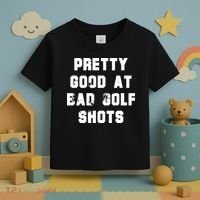 Pretty Good At Bad Golf Shots Toddler T-Shirt thumb 3