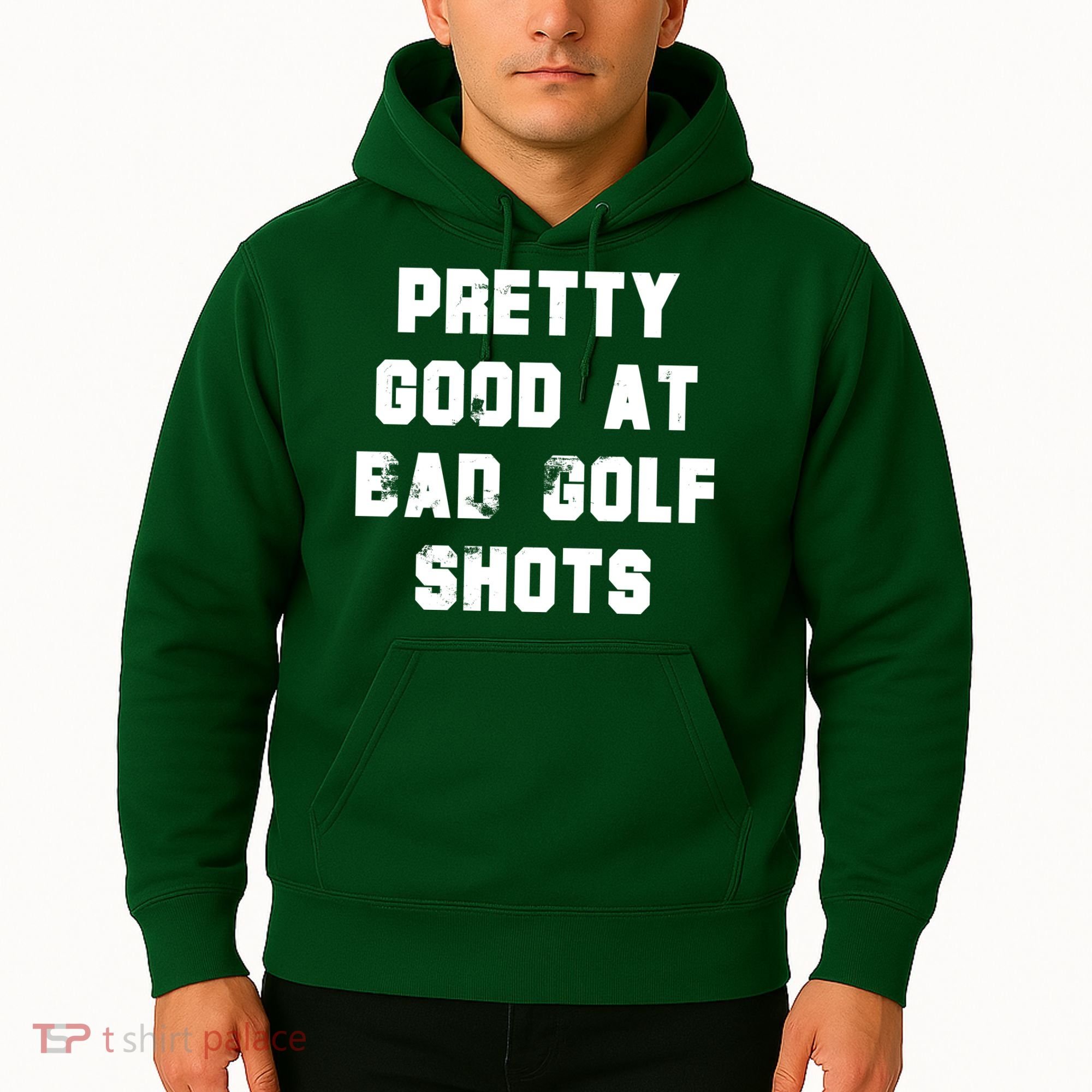 Pretty Good At Bad Golf Shots Hoodie