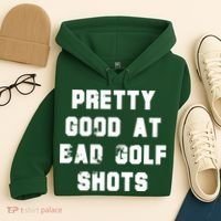 Pretty Good At Bad Golf Shots Hoodie thumb 4