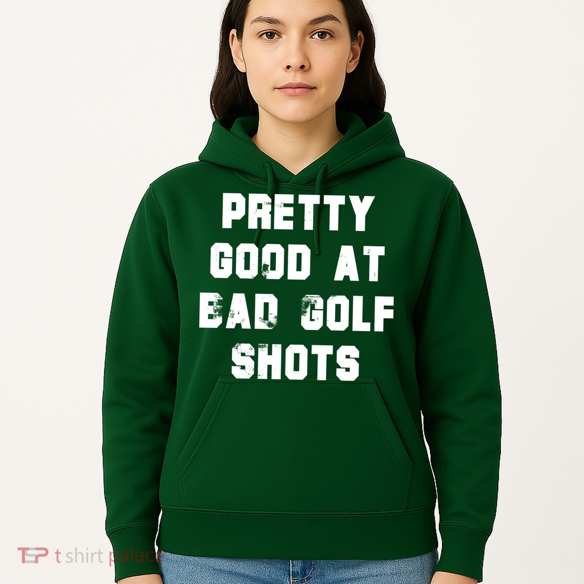 Pretty Good At Bad Golf Shots Hoodie