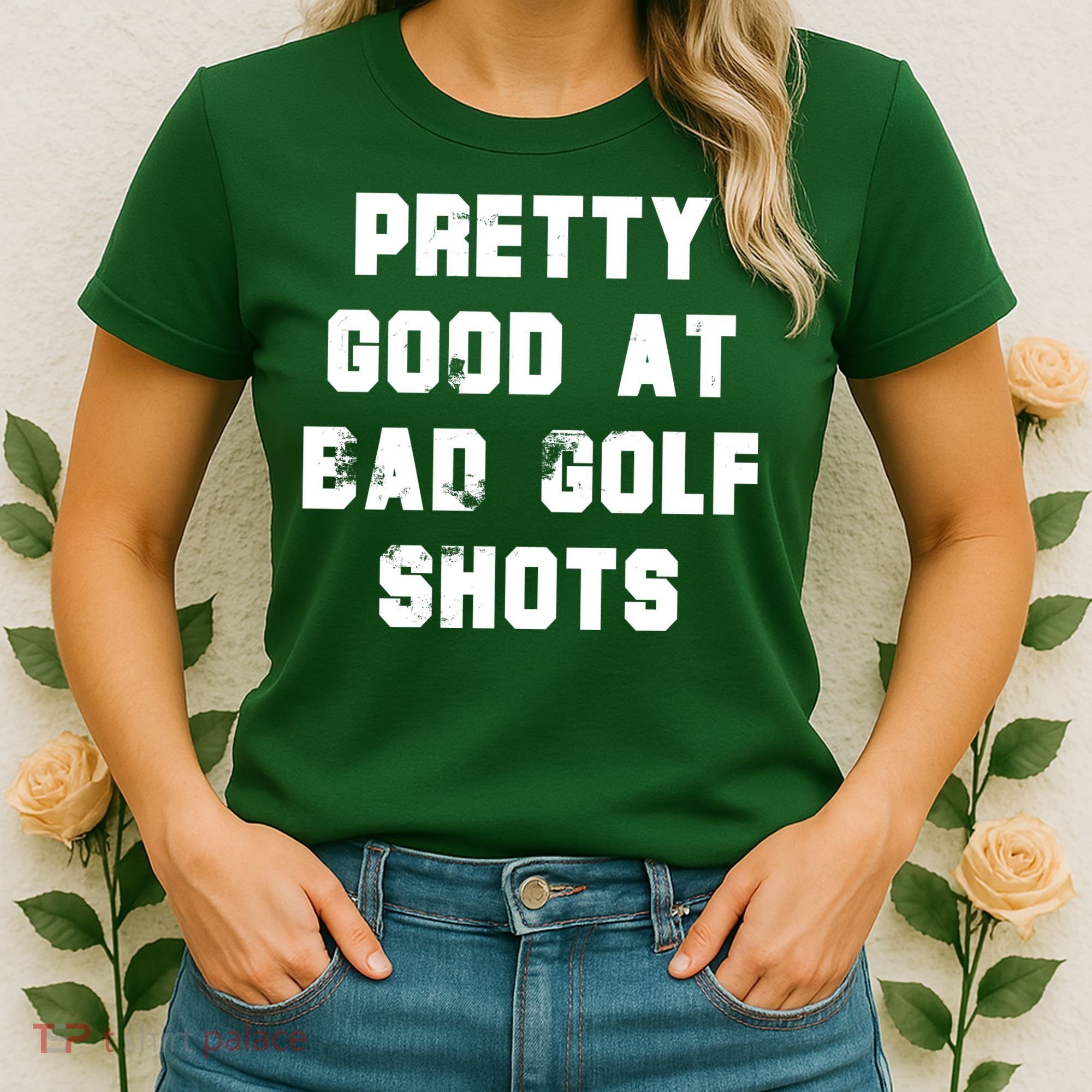 Pretty Good At Bad Golf Shots Women's T-Shirt