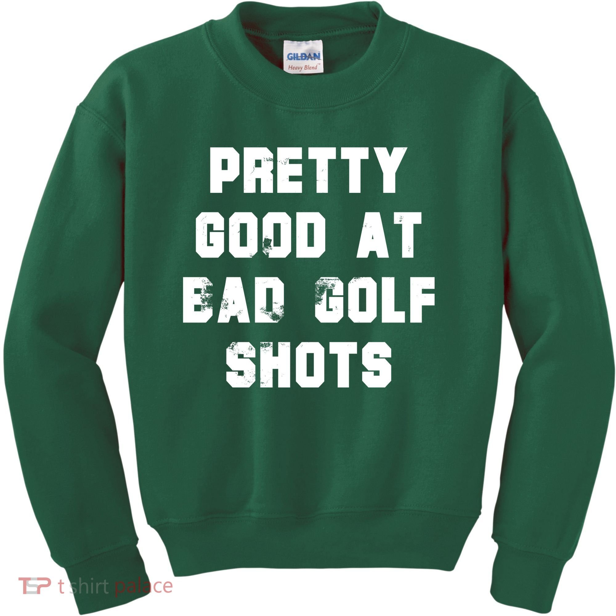 Pretty Good At Bad Golf Shots Kids Sweatshirt