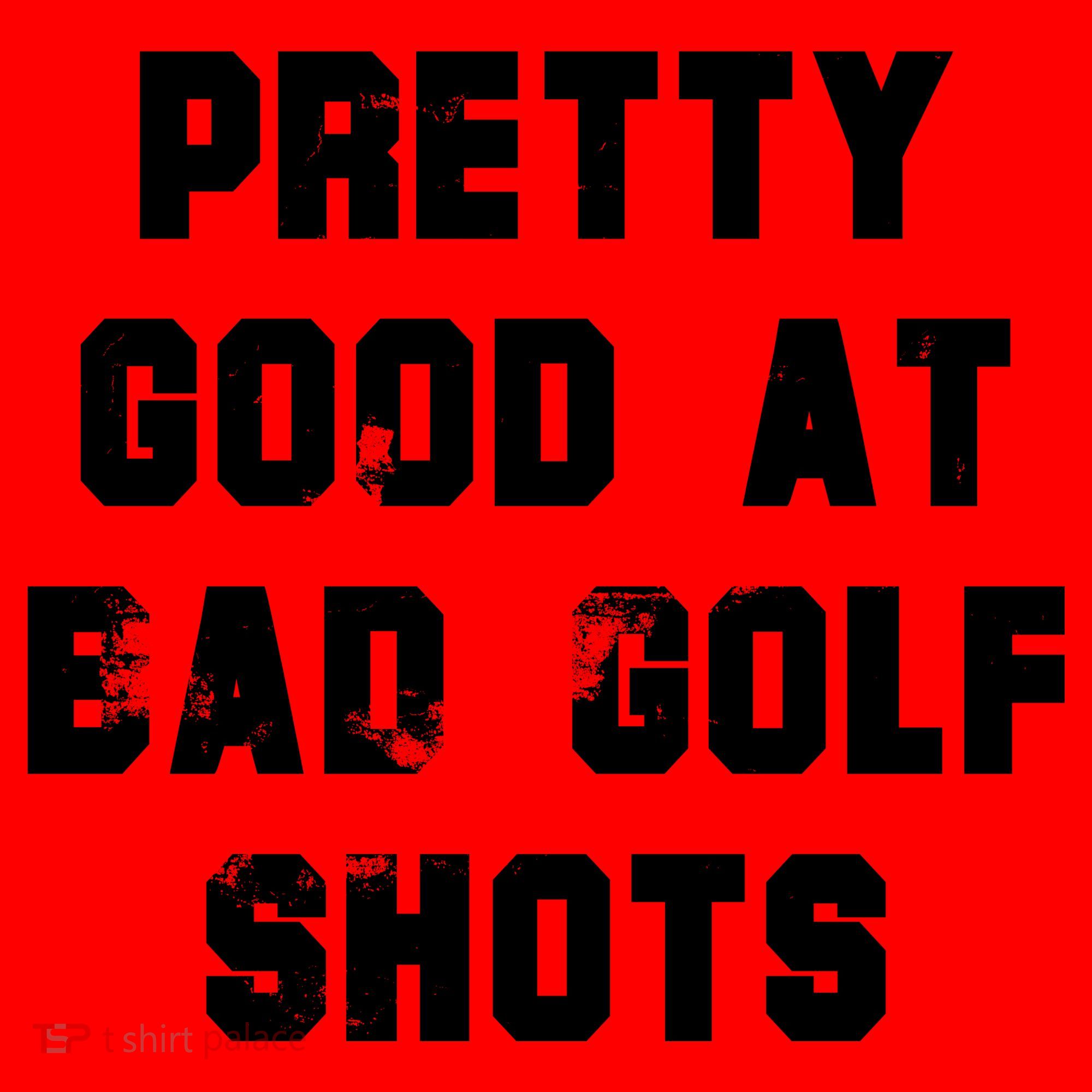 Pretty Good At Bad Golf Shots Santa Hat