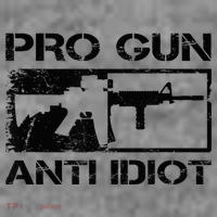 Pro Gun Anti Idiot 2nd Amendment Ar15 Rifle Gun Rights Toddler Hoodie thumb 2