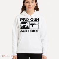 Pro Gun Anti Idiot 2nd Amendment Ar15 Rifle Gun Rights Hoodie thumb 5
