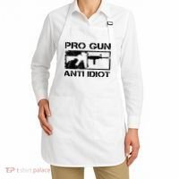 Pro Gun Anti Idiot 2nd Amendment Ar15 Rifle Gun Rights Apron thumb 2