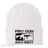 Pro Gun Anti Idiot 2nd Amendment Ar15 Rifle Gun Rights Beanie thumb 0