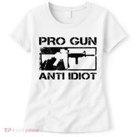Pro Gun Anti Idiot 2nd Amendment Ar15 Rifle Gun Rights Women's T-Shirt thumb 0