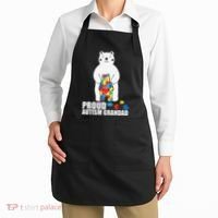 Proud Grandad Bear Autism Awareness Love Autistic Apron thumb 2