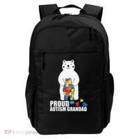 Proud Grandad Bear Autism Awareness Love Autistic Backpack thumb 0
