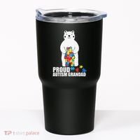 Proud Grandad Bear Autism Awareness Love Autistic Tumbler thumb 0