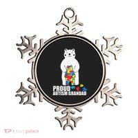Proud Grandad Bear Autism Awareness Love Autistic Ornament thumb 0