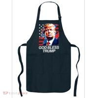 Patriotic God Bless Trump Apron thumb 0