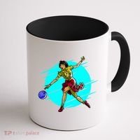 Pinup Girl Bowling Coffee Mug thumb 1