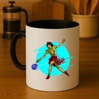 Pinup Girl Bowling Coffee Mug thumb 4