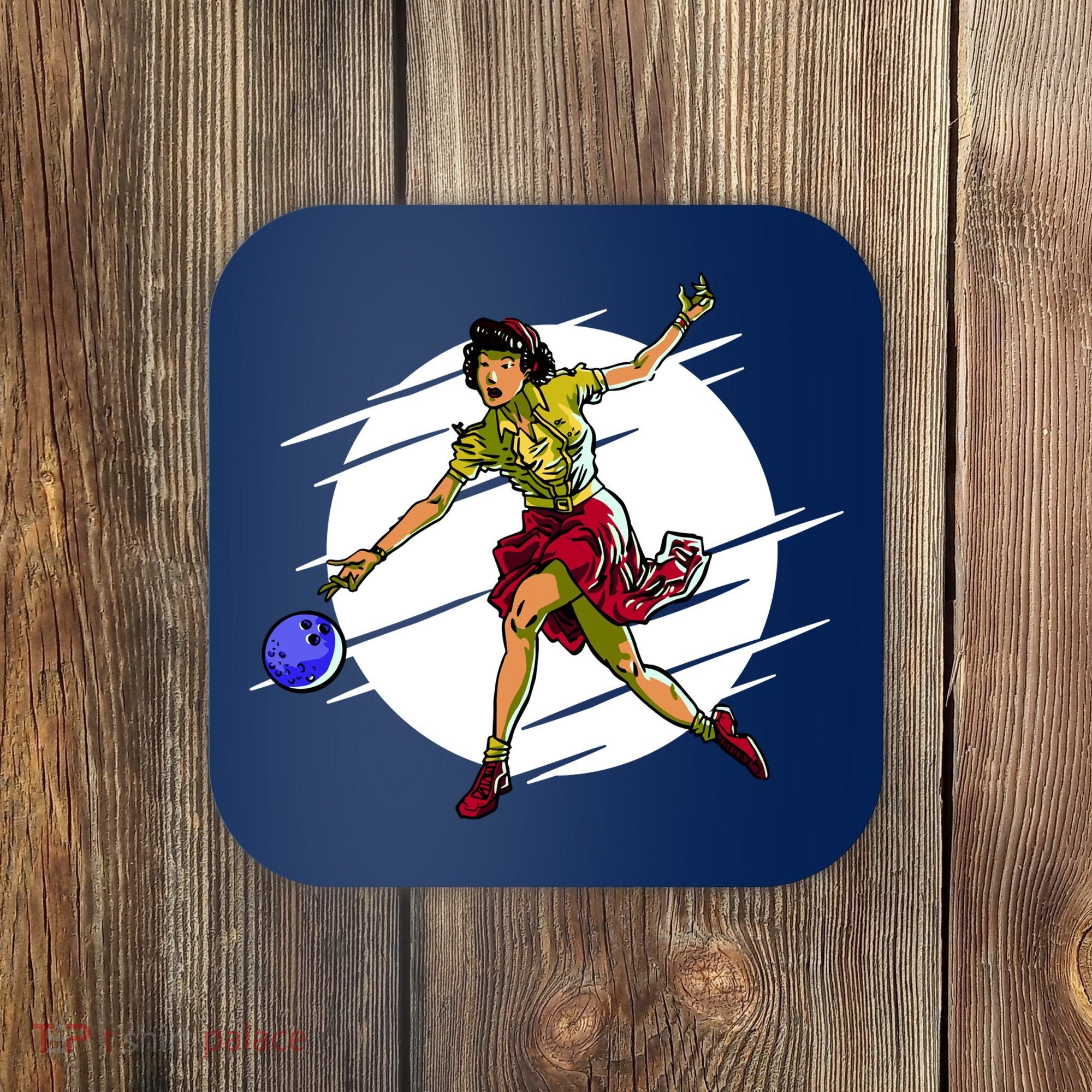 Pinup Girl Bowling Coaster