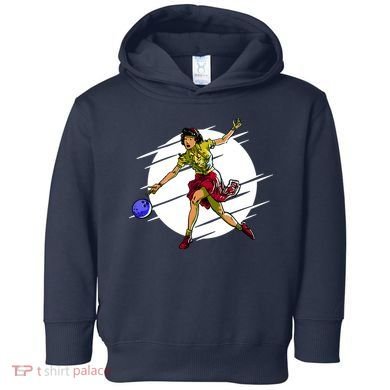 Pinup Girl Bowling Toddler Hoodie