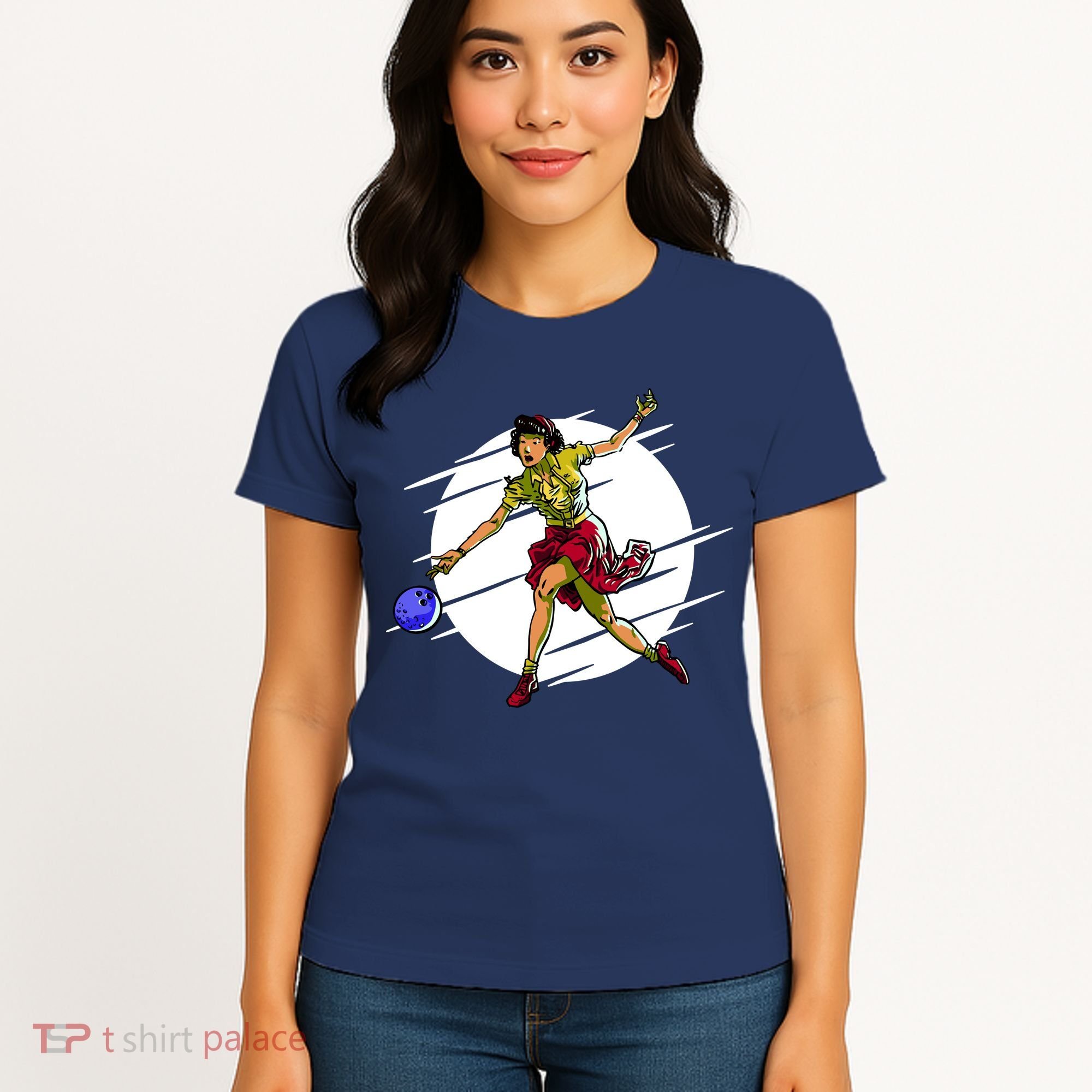 Pinup Girl Bowling Women's T-Shirt