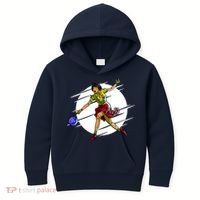 Pinup Girl Bowling Kids Hoodie thumb 0