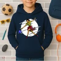 Pinup Girl Bowling Kids Hoodie thumb 2