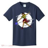 Pinup Girl Bowling Kids T-Shirt thumb 0
