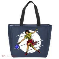 Pinup Girl Bowling Tote Bag thumb 0