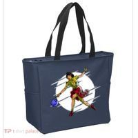 Pinup Girl Bowling Tote Bag thumb 2