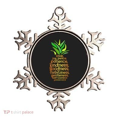 Pineapple Gift Bible Fruit Of The Spirit Love Joy Peace Ornament