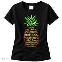 Pineapple Gift Bible Fruit Of The Spirit Love Joy Peace Women's T-Shirt thumb 0