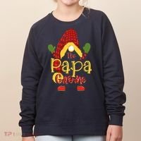Papa Gnome Christmas Pajamas Matching Family Group Women's Sweatshirt thumb 0