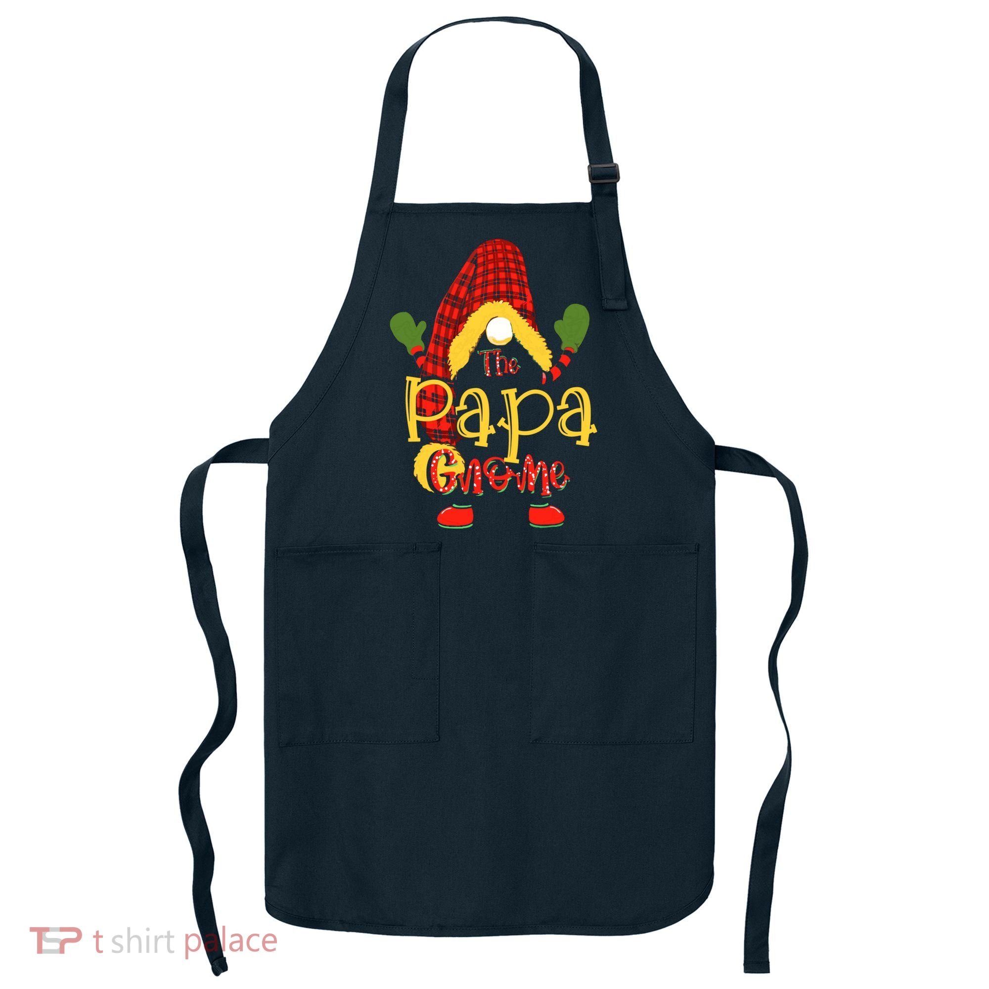 Papa Gnome Christmas Pajamas Matching Family Group Apron