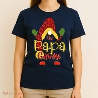 Papa Gnome Christmas Pajamas Matching Family Group T-Shirt thumb 4