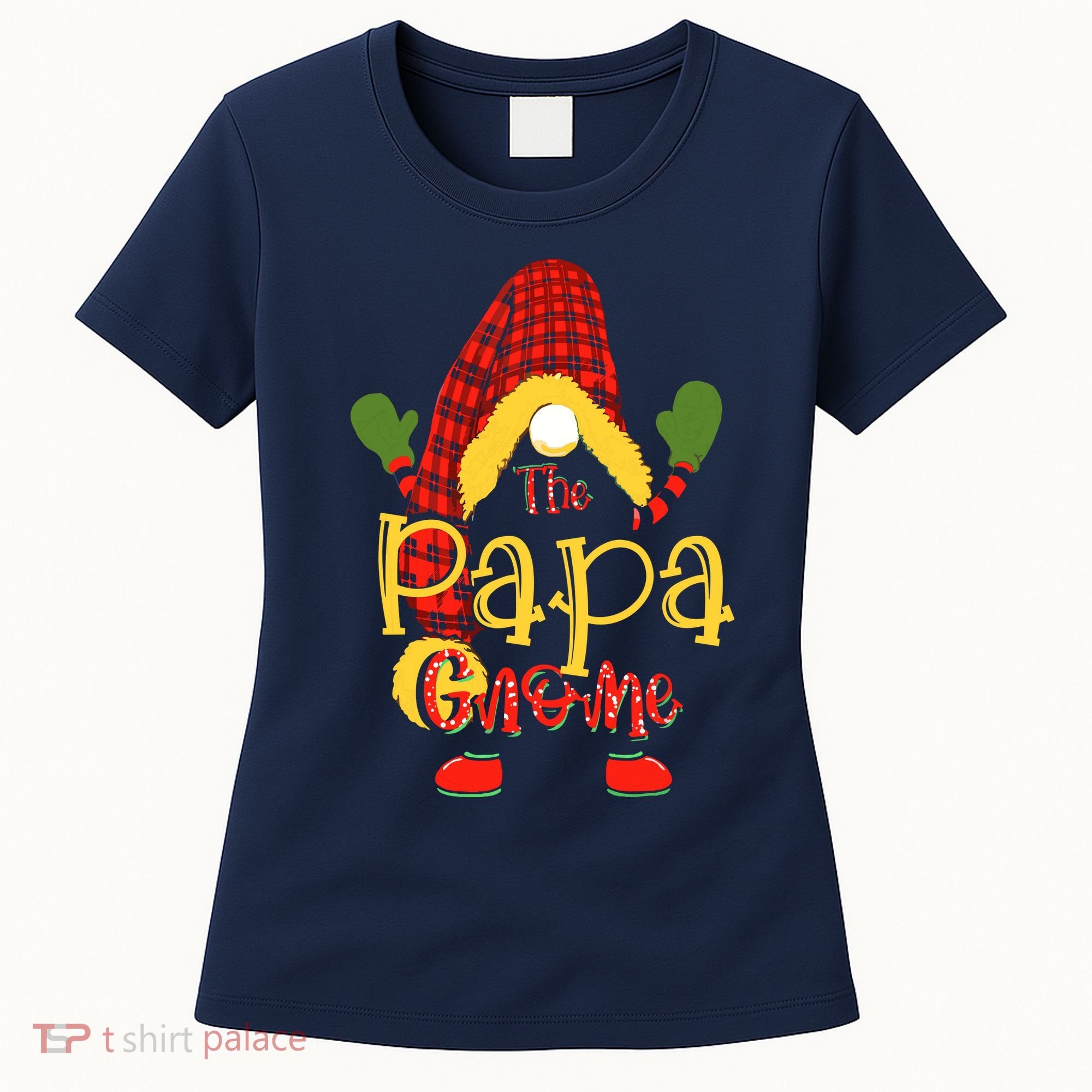 Papa Gnome Christmas Pajamas Matching Family Group Women's T-Shirt