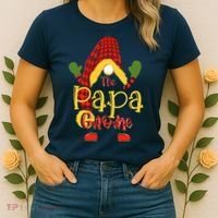 Papa Gnome Christmas Pajamas Matching Family Group Women's T-Shirt thumb 2