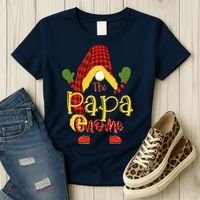 Papa Gnome Christmas Pajamas Matching Family Group Women's T-Shirt thumb 3