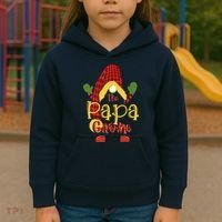 Papa Gnome Christmas Pajamas Matching Family Group Kids Hoodie thumb 3