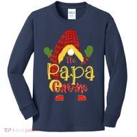 Papa Gnome Christmas Pajamas Matching Family Group Kids Long Sleeve Shirt thumb 0