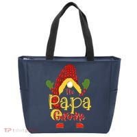 Papa Gnome Christmas Pajamas Matching Family Group Tote Bag thumb 0